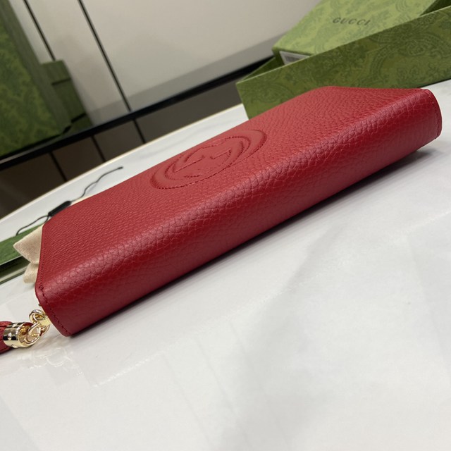 gucci專櫃2024新款女士長錢包 古馳飾GG細節拉鏈錢包 jcp2365